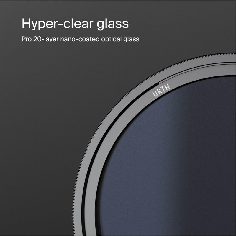 Urth 82mm Circular Polarizing (CPL) Lens Filter (Plus+) - 20-Layer Nano-Coated, Slim Design for Camera Lens Polarization - Image 3